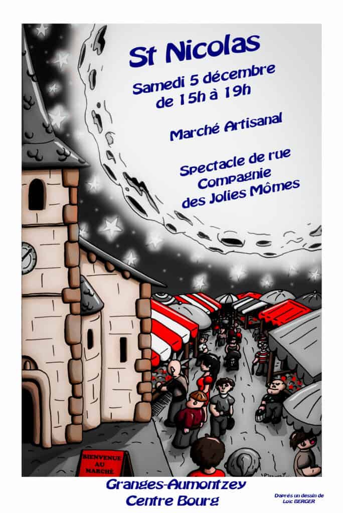 Marché St Nicolas 2020-Granges-Aumontzey