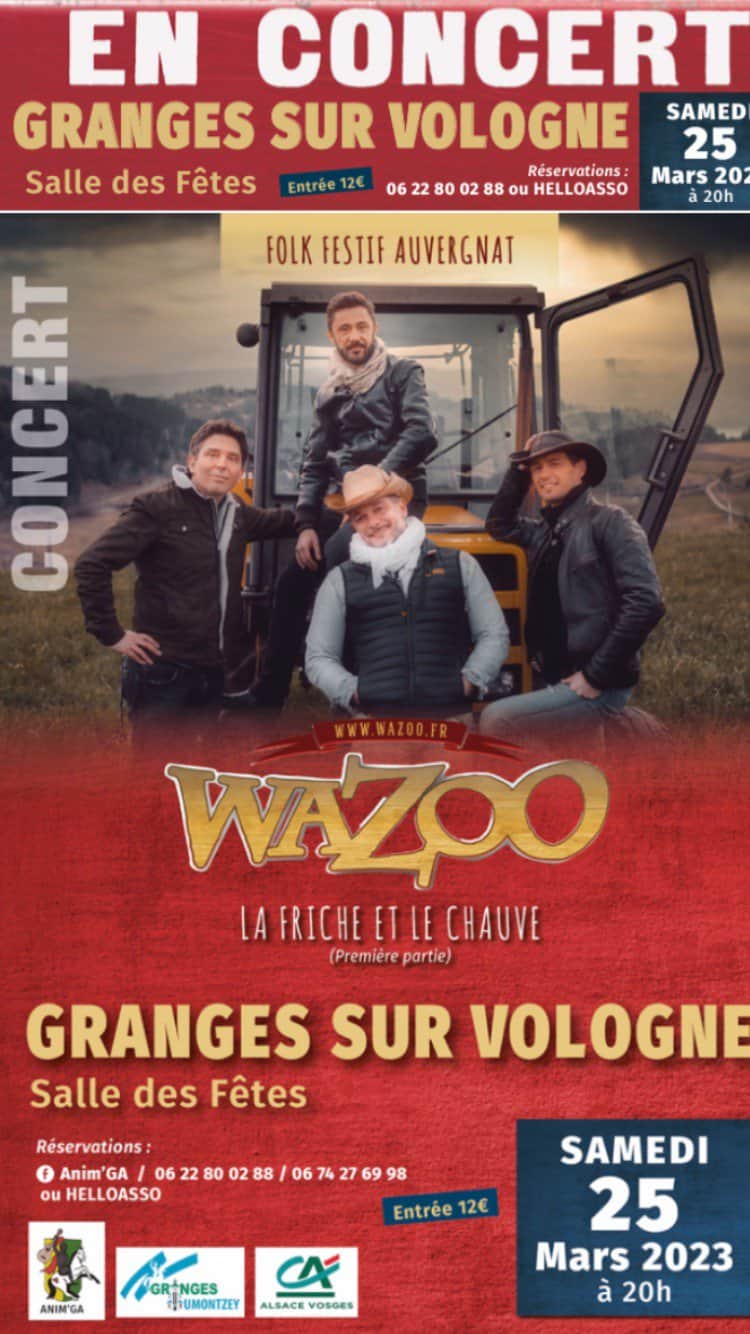 WAZOO - Folk Festif Auvergnat - Agriculteurs - La Manivelle